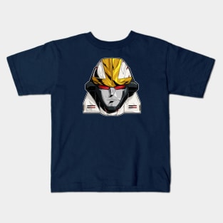 White Tigerzord Kids T-Shirt